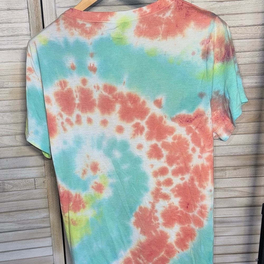 Smokey Bear Tie-Dye Short Sleeve Tee - Picture 2 of 5